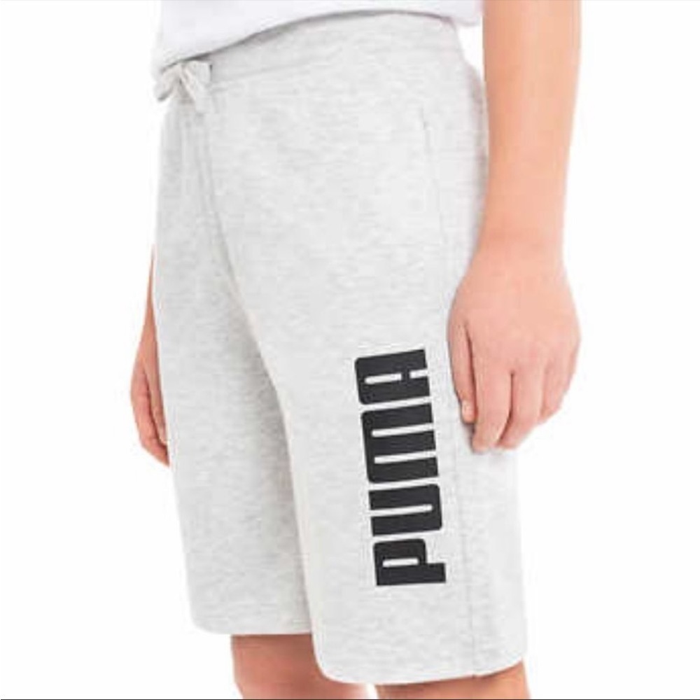 2 Pack Puma Short Boys New With Tag Grey and Black - Picture 6 of 7